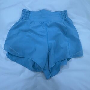 lululemon athletica Light Blue Athletic Shorts